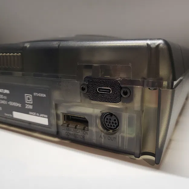 Sega Saturn USB-C cho PicoPSU/ReSaturn - Image 1