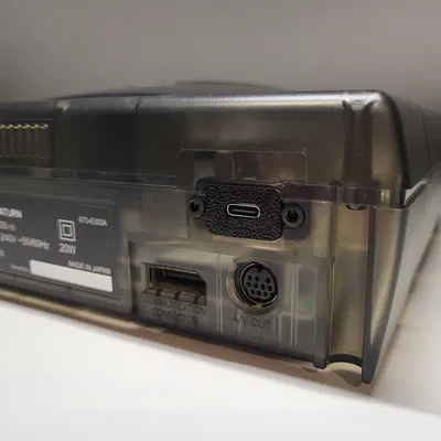 Sega Saturn USB-C cho PicoPSU/ReSaturn