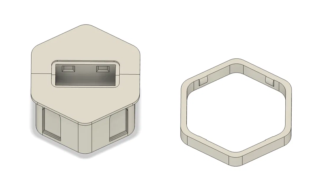 Voron Skirt USB Insert - Không Có Ký Hiệu - Image 1