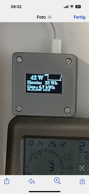 Vỏ Case cho Bo Mạch OpenDTU Fusion có Màn Hình OLED 1,54" - Image 1