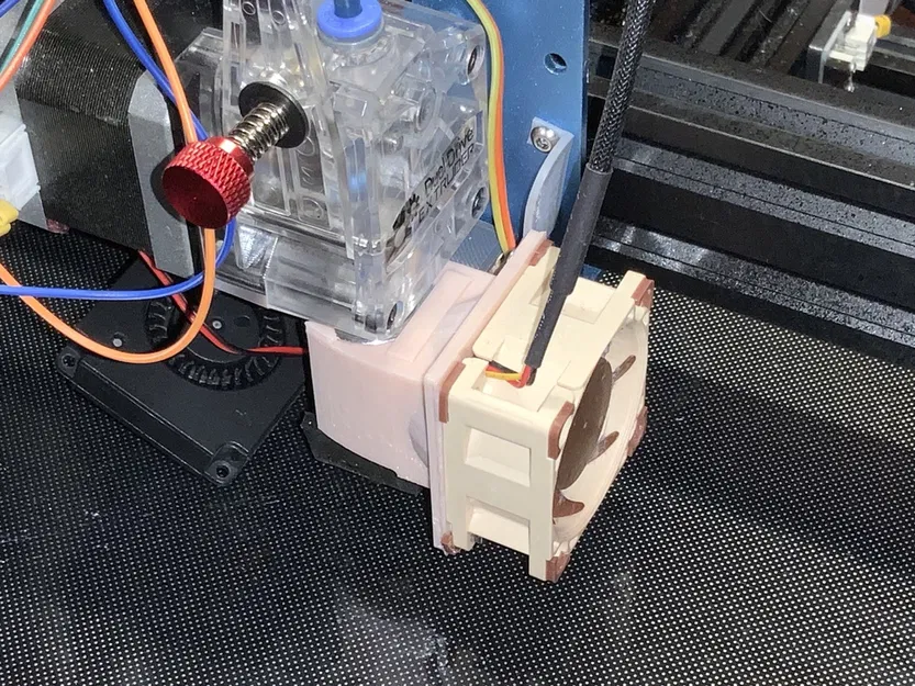 Ngàm quạt 40x0 cho E3DV6, tâm (thiết kế lại) - Image 1