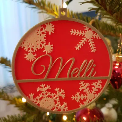 Móc Trang Trí Giáng Sinh Tên Theo Yêu Cầu