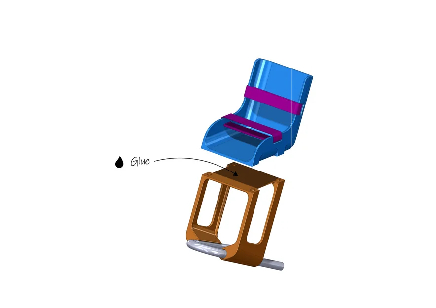 Ghế Búp Bê Xe Đạp Trẻ Em - Image 2