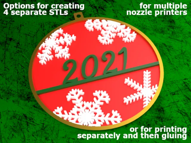 Trang trí Giáng sinh Tùy chỉnh - Trang trí Tên Bông tuyết - Image 3