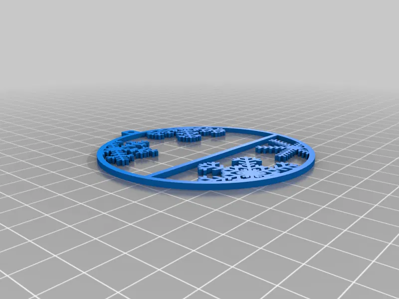 Trang trí Giáng sinh Tùy chỉnh - Trang trí Tên Bông tuyết - Image 8