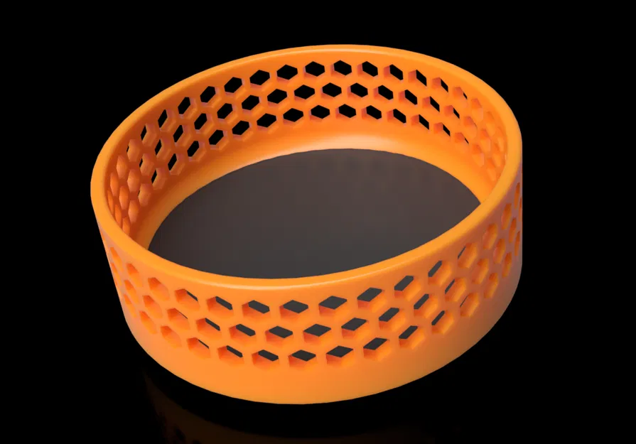 Khay Đựng Đồ Ráp Ren Có Lưới Đa Giác - Image 1