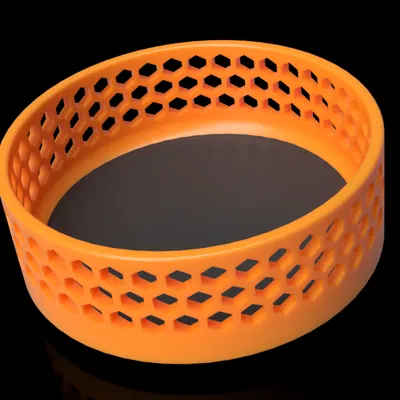 Khay Đựng Đồ Ráp Ren Có Lưới Đa Giác