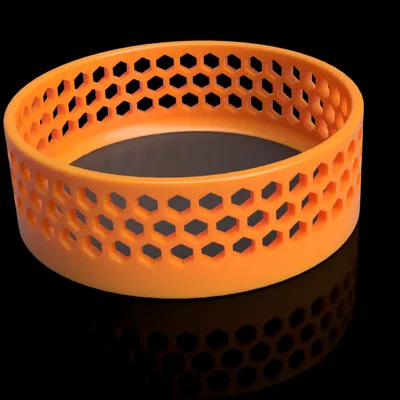 Khay Đựng Đồ Ráp Ren Có Lưới Đa Giác