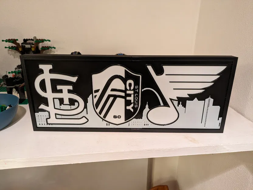 Biển Thể Thao St. Louis Có Đèn LED Nền - Image 1