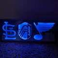 Biển Thể Thao St. Louis Có Đèn LED Nền - Thumbnail 2
