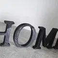 Chữ Trang Trí 'HOME' - Thumbnail 1