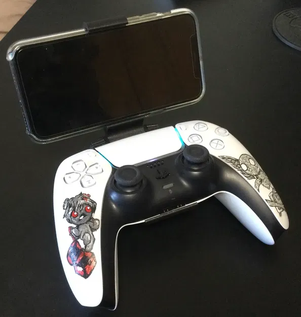 Giá đỡ điện thoại Dualsense đơn giản cho iPhone 11 Pro có ốp - Image 1