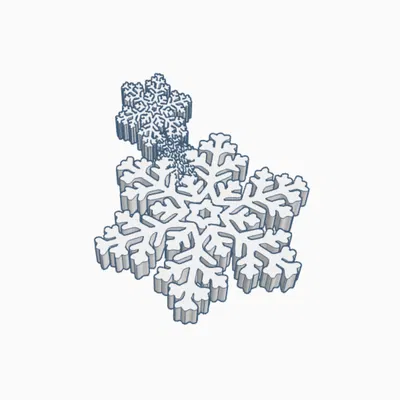 Người Tuyết Bông Tuyết 3D