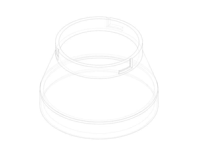 Chụp đèn máy cho đèn Ikea Tertial - Image 3