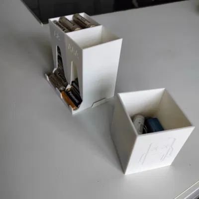 Hộp Đựng Pin AA & AAA Tiện Lợi