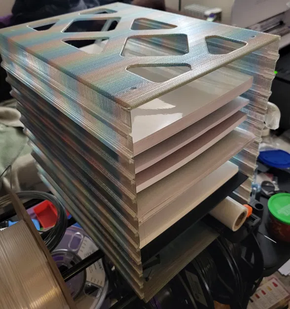 SheetShelf: Kệ Mô-đun Sắp Xếp Giấy, Giấy Cạc, Lamination Khổ Letter, 12in - Image 1