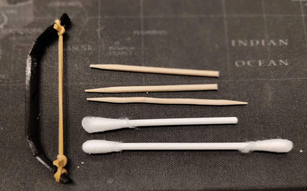 Game Bắn Cung Tên Mini - Tăm Bông Hoặc Tăm Xỉa Răng! - Image 6