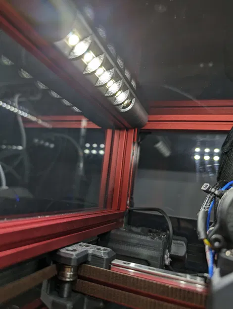 Kẹp Thanh Đèn LED Voron 0.1 / 0.2 (Khung LDO 1515) - Image 4