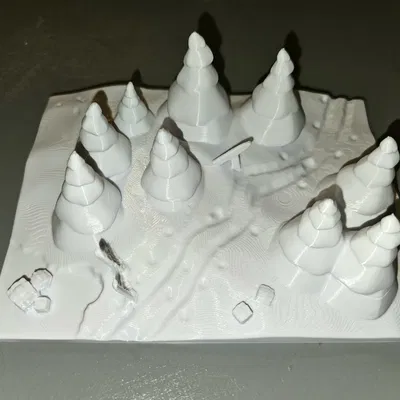 Phong cảnh mùa đông Giáng Sinh phần 1/4