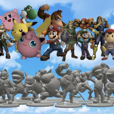 Trọn Bộ Nhân Vật Super Smash Bros.