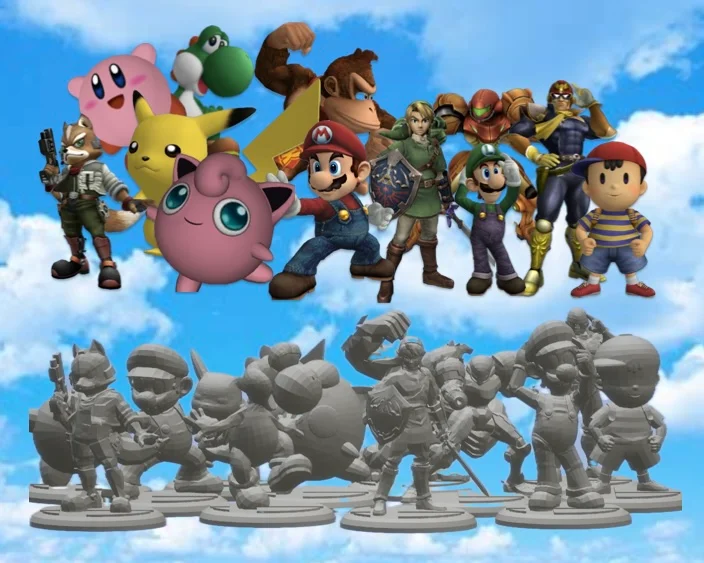 Trọn Bộ Nhân Vật Super Smash Bros.