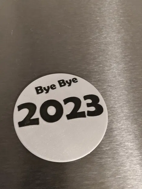 Đế Lót Ly Chúc Mừng Năm Mới 2 Mặt Có Năm - Image 1