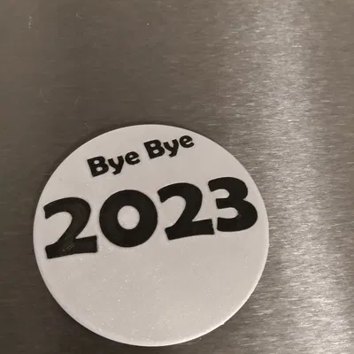 Đế Lót Ly Chúc Mừng Năm Mới 2 Mặt Có Năm