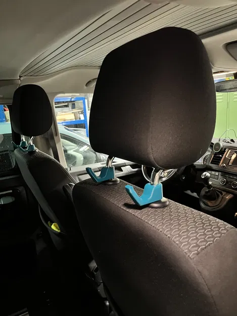 Móc treo đồ gắn trên tựa đầu xe VW California - Image 1