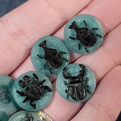 MTG Beetle Tokens - Token Bọ Cánh Cứng Cho Game Magic