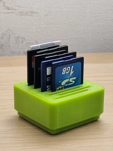 Giá đỡ thẻ nhớ SD Gridfinity - Image 1