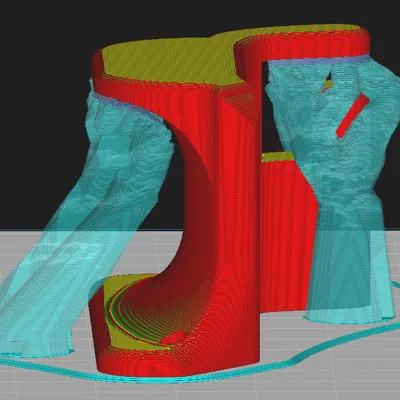 Giá đỡ tai nghe không dây có chỗ luồn dây