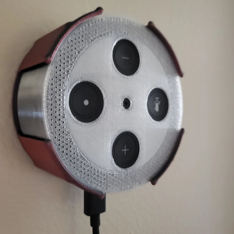 Vỏ TPU và Đế Treo Tường Tương Thích cho Amazon Alexa Echo Dot Gen 2