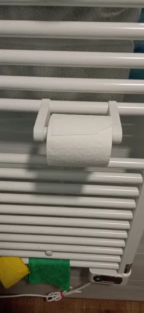 Giá Đỡ Giấy Vệ Sinh Kẹp Dầm Tản Nhiệt - Image 1