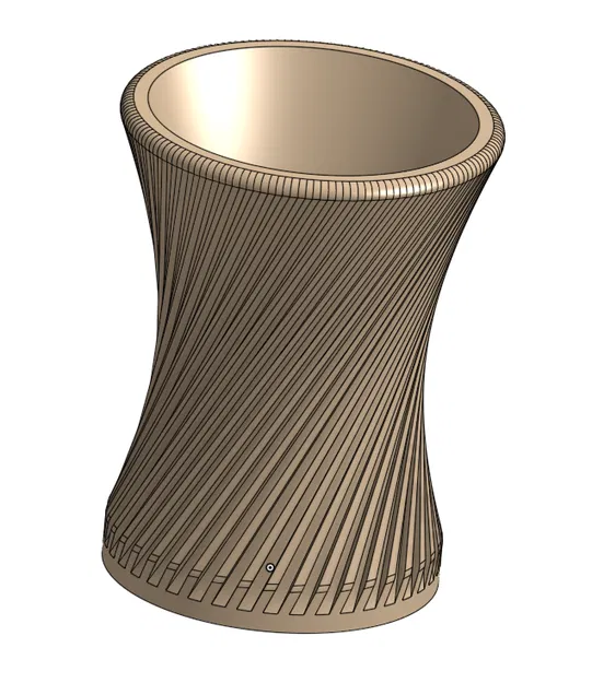 Bánh Răng Xoắn - Lọ Hoa/Ống Cắm Bút - Image 1