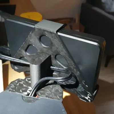 Giá đỡ Pad FLSUN V400 gắn trên thanh profile khung máy