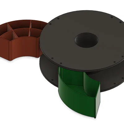 Ngăn Kéo Cho Cuộn Chỉ Voolt3D