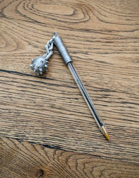 Nắp Bút Bi Kiểu Vũ Khí Trung Cổ - Image 2