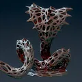 Rắn Voronoi - Mô Hình 3D Miễn Phí - Thumbnail 2