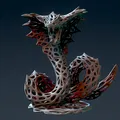 Rắn Voronoi - Mô Hình 3D Miễn Phí - Thumbnail 4