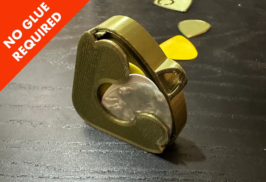 Kẹp Giữ Pick Đàn Guitar Có Lò Xo - Image 1