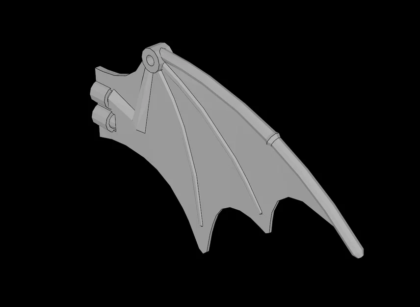 Cánh Rồng Lego Tương Thích (23989.dat) 13 x 8 - Image 1