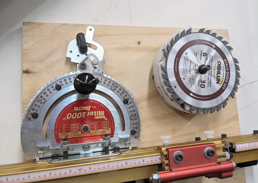 Giá treo tường cho bộ lưỡi Dado 6 inch - Image 1