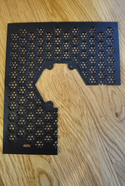 Tấm ốp lưng Voron V0.2 có lưới che, in được trên Voron 0 - Image 1