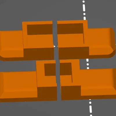 Đế giữ nam châm 5x5x2,5mm hoặc 5x5x3mm