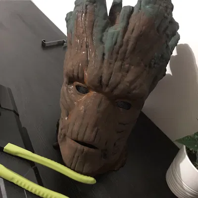 Mặt nạ Groot cắt cho Prusa Mini