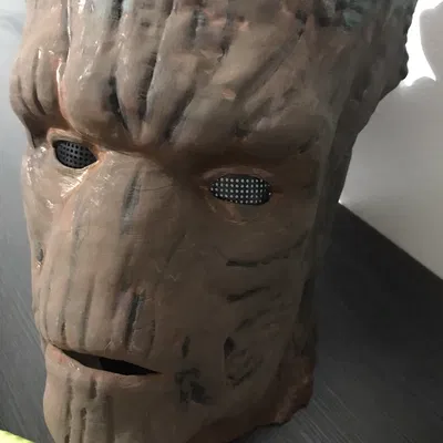 Mặt nạ Groot cắt cho Prusa Mini