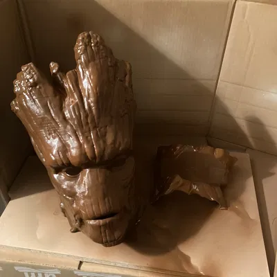 Mặt nạ Groot cắt cho Prusa Mini