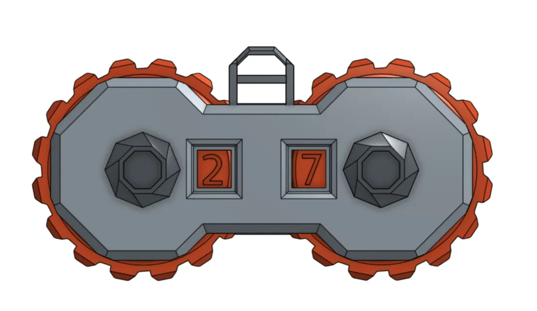 Đồng Hồ Bấm Giờ Thủ Công 2 Chữ Số In 3D Hoàn Chỉnh - Image 3