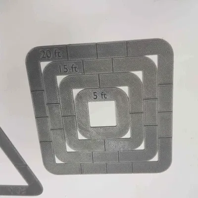 Dụng cụ đo khoảng cách cho kỹ năng và phép thuật D&D