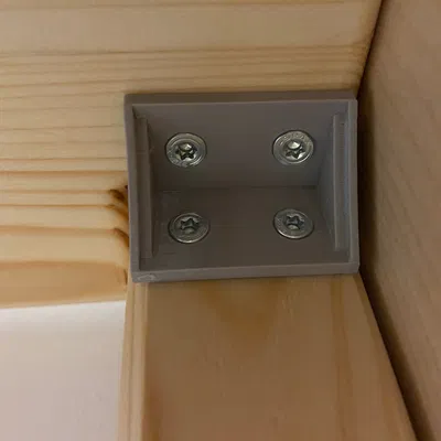 Kệ hoặc Giá đỡ - Ốc vít giấu kín / Fachträger ohne sichtbare Schrauben 25 x 25 x 40